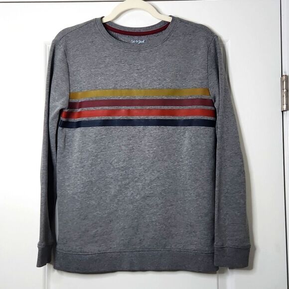 Cat & Jack Boys' Crewneck Sweatshirt - Picture 1 of 4